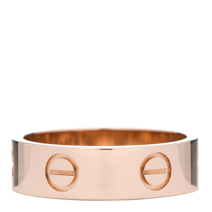 Cartier 18K Pink Gold 5.5mm LOVE Ring 54 6.75 3 of 5
