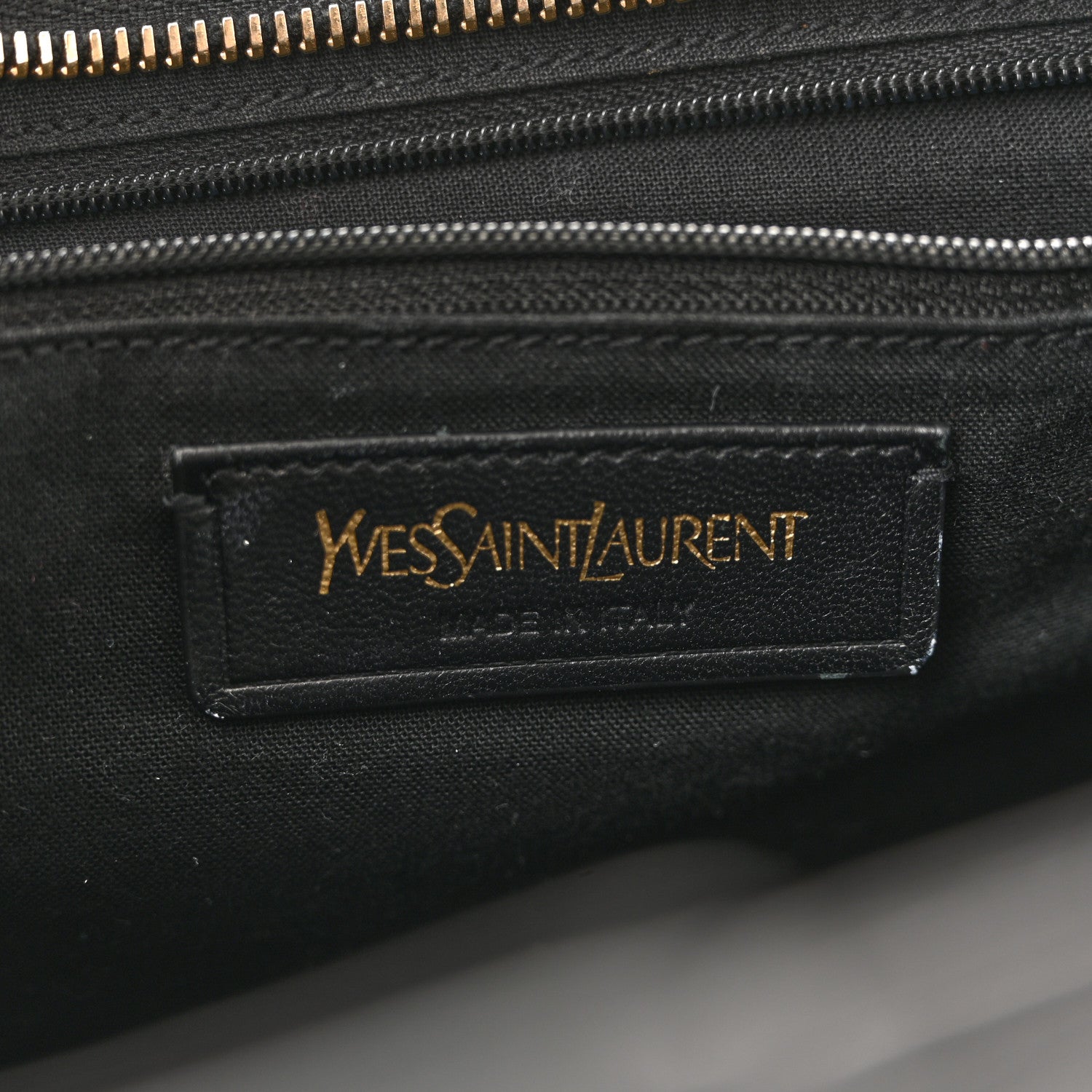 Saint Laurent Textured Calfskin Small Classic Y Cabas Black 6 of 16