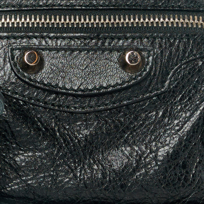 Balenciaga Agneau Classic Silver Hardware Mini City Black 9 of 11
