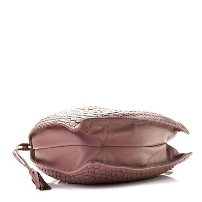 Bottega Veneta Nappa Intrecciato Medium Drawstring Tassel Tote Violet 3 of 8