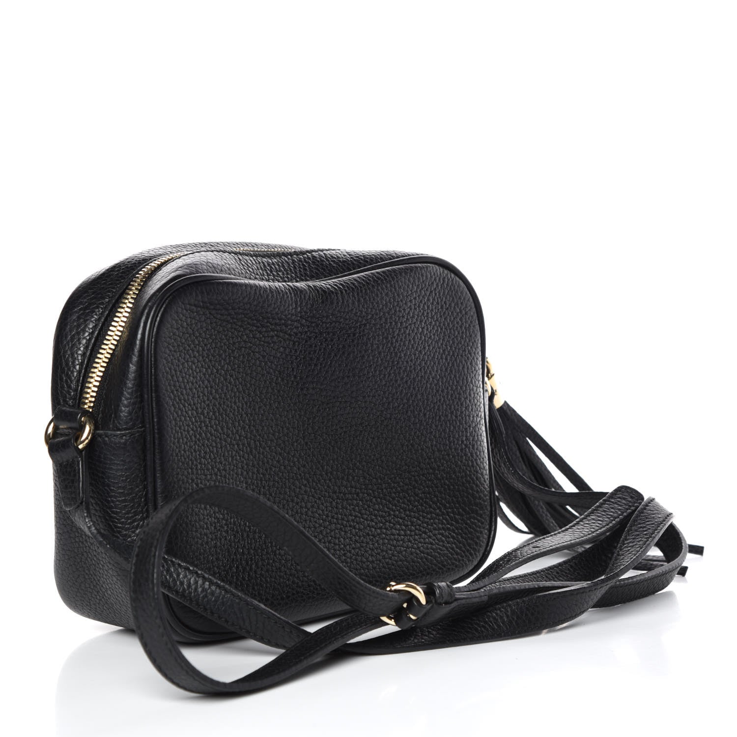 Gucci Pebbled Calfskin Small Soho Disco Bag Black 3 of 11