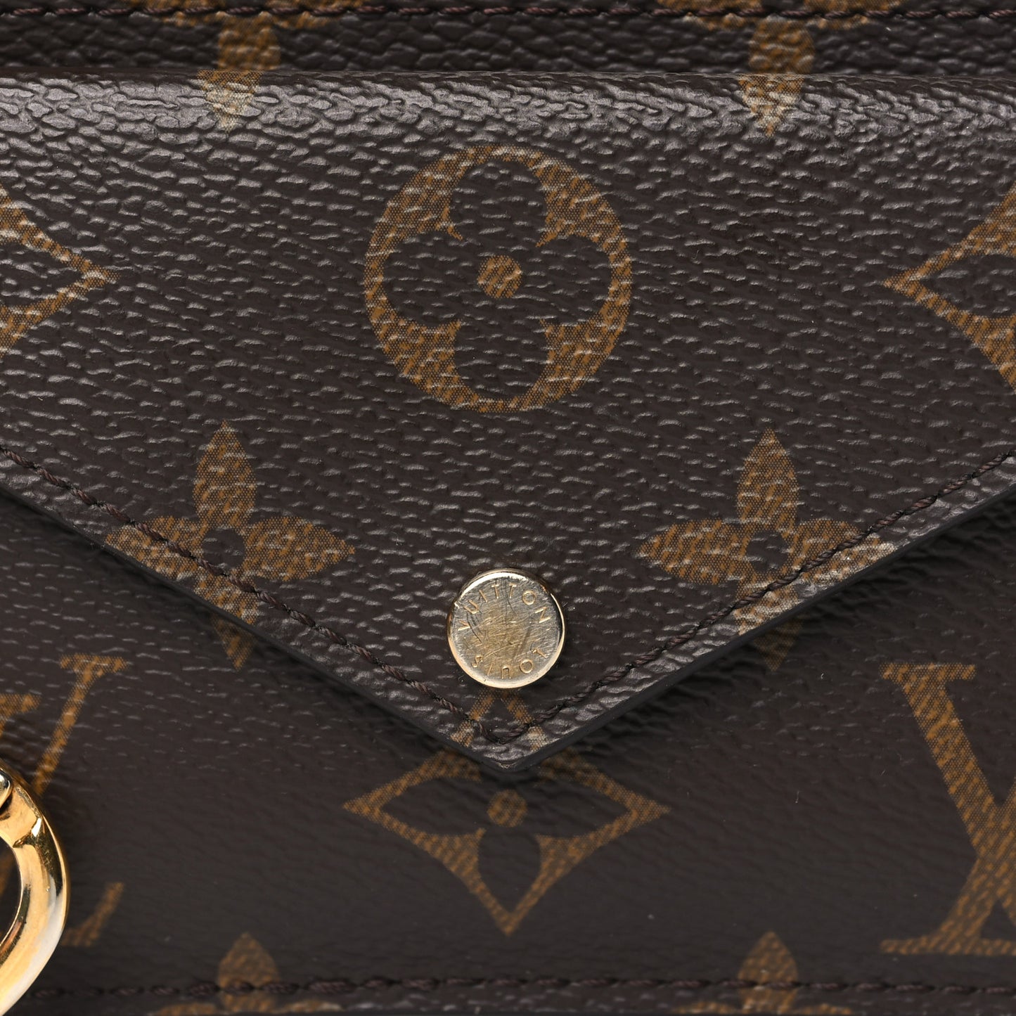 Monogram Recto Verso Card Holder Black