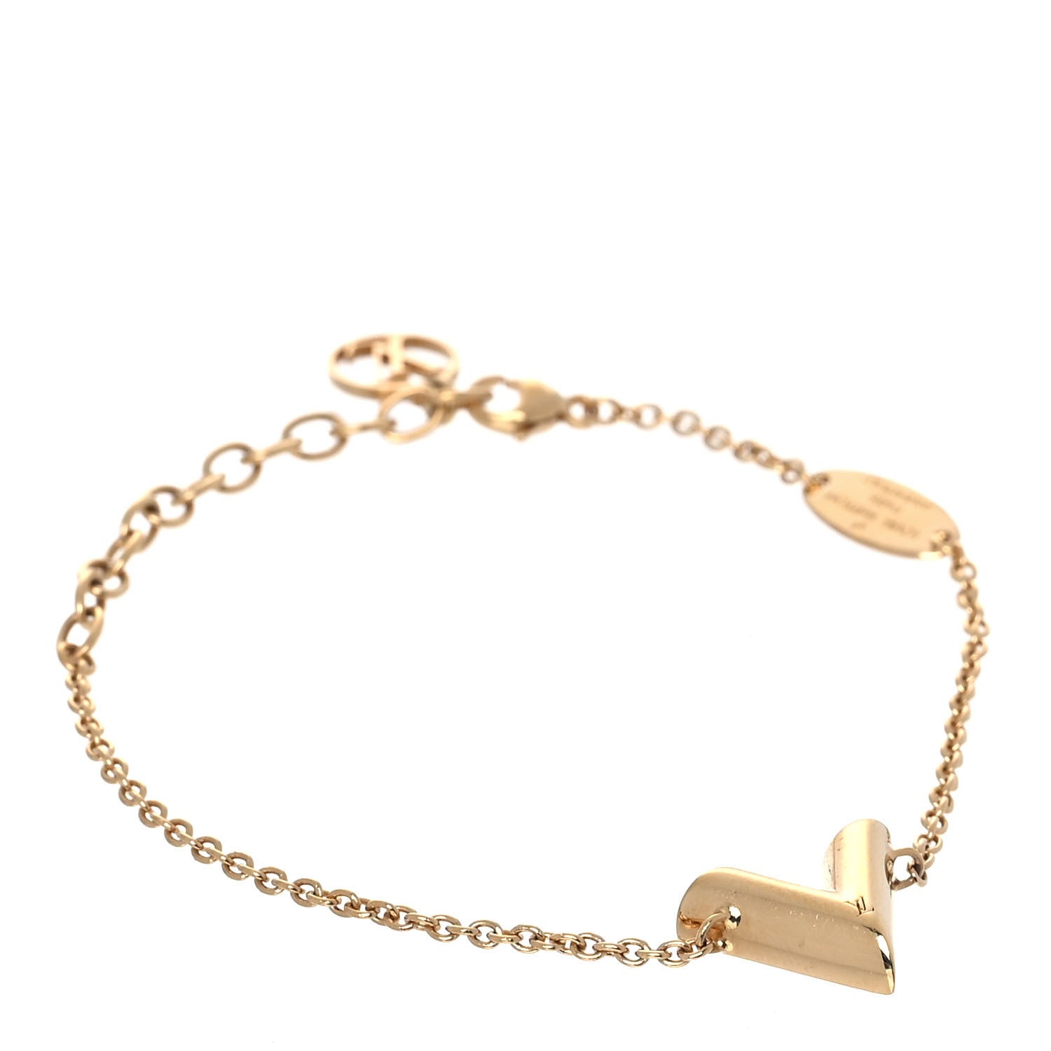 Louis Vuitton Essential V Bracelet Gold 1 of 7