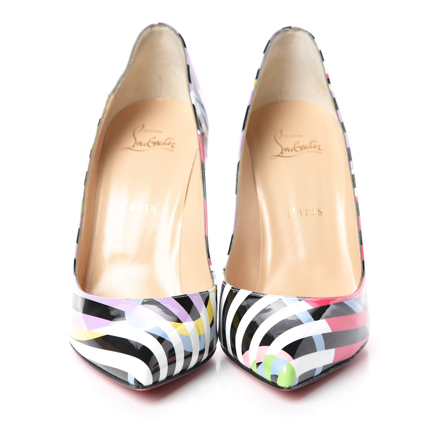 Patent Cinestripes Pigalle Follies 100 Pumps 39 Multi