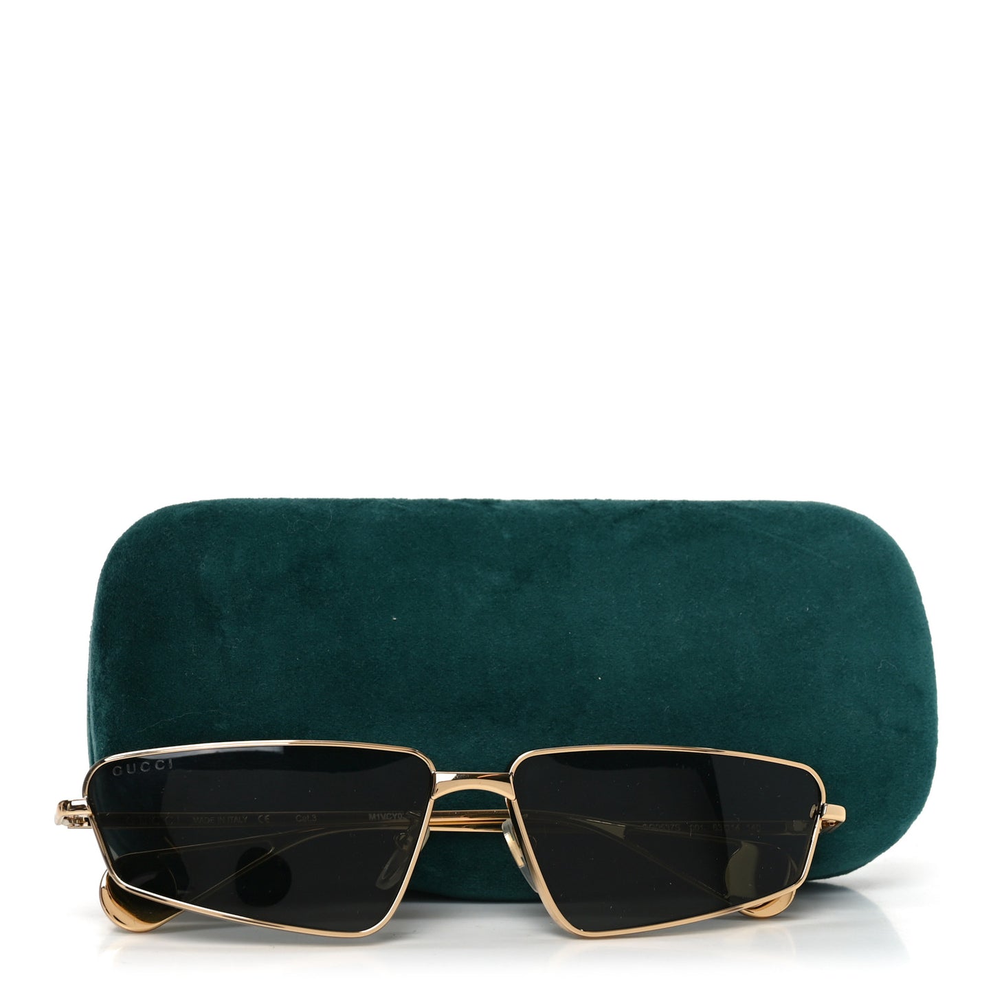 Metal Cat Eye Sunglasses GG0537S Gold