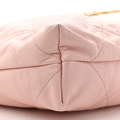 Chanel Shiny Calfskin Quilted Chanel 22 Pink 12 of 12