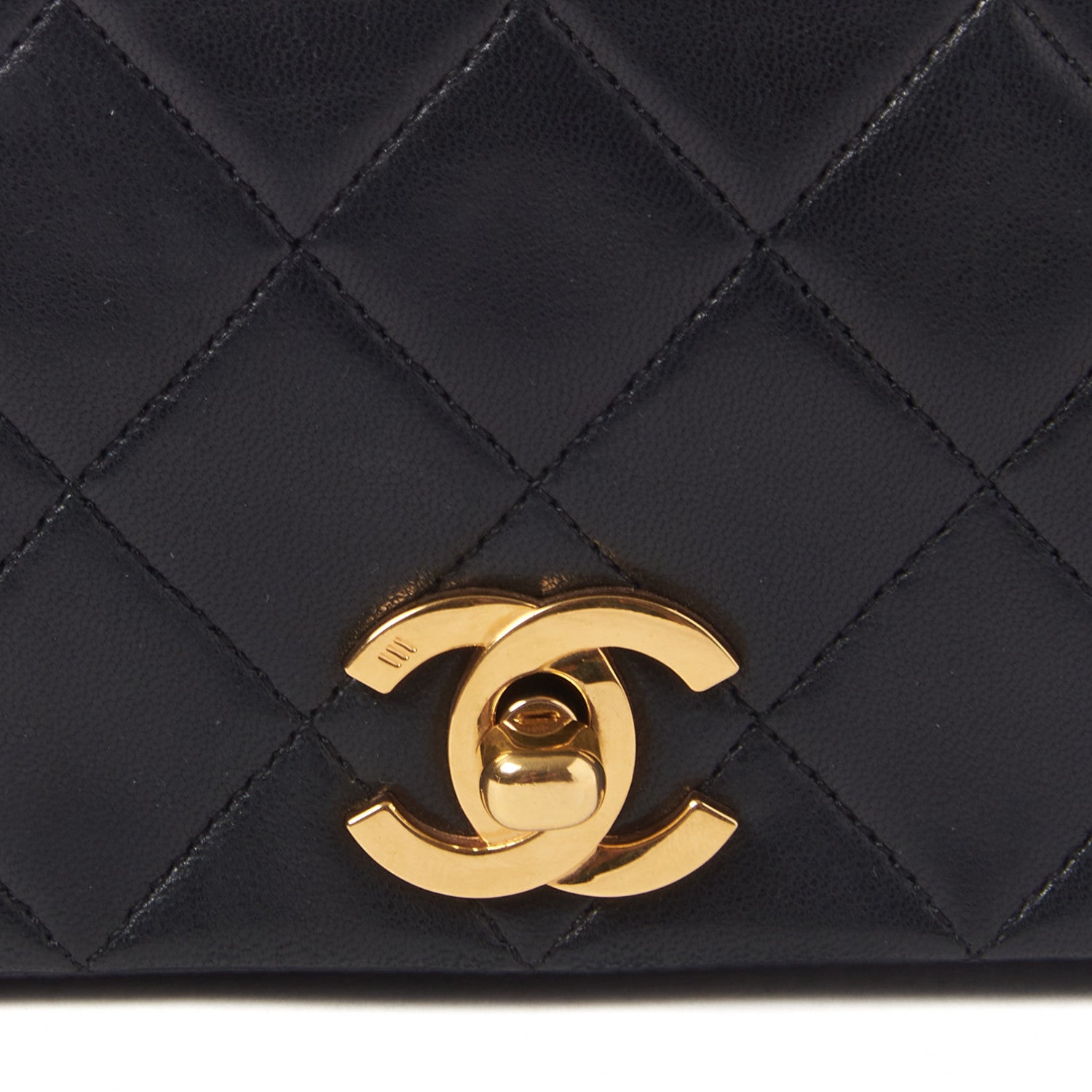 Chanel Lambskin Quilted Small Single Flap Black 10 of 10