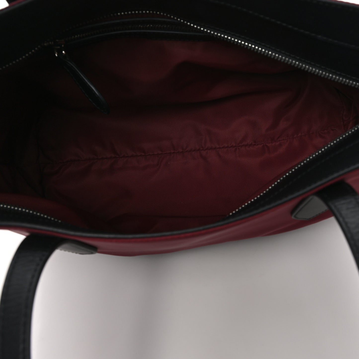 Nylon Logo Small Ardwell Tote Burgundy
