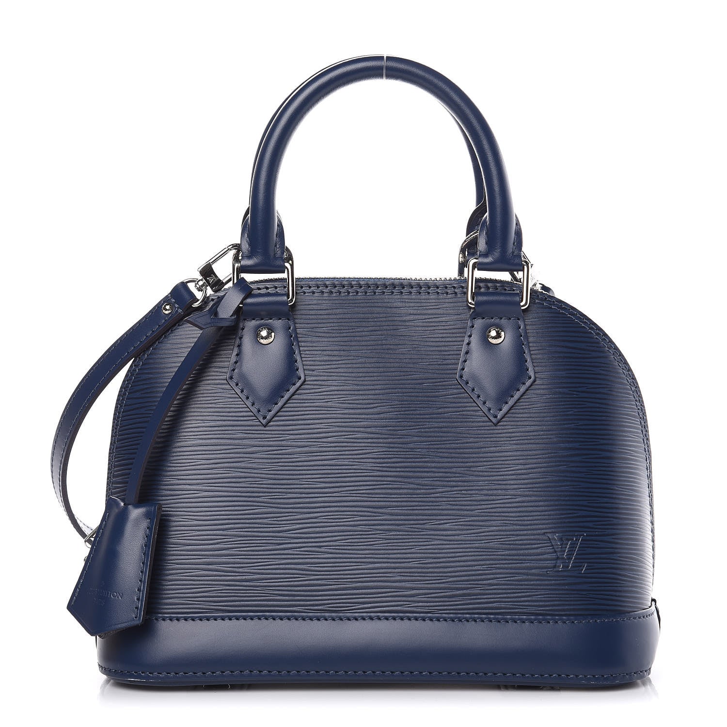 Louis Vuitton Epi Alma BB Indigo 2 of 10
