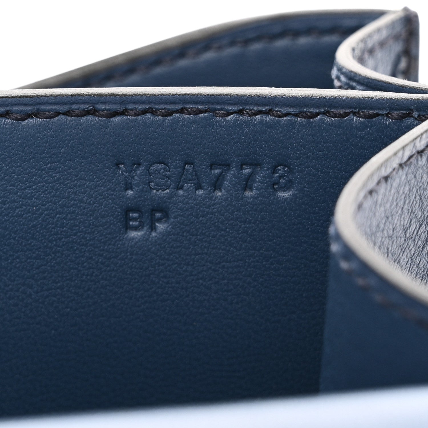Hermes Ostrich Constance 18 Bleu Roi 7 of 11