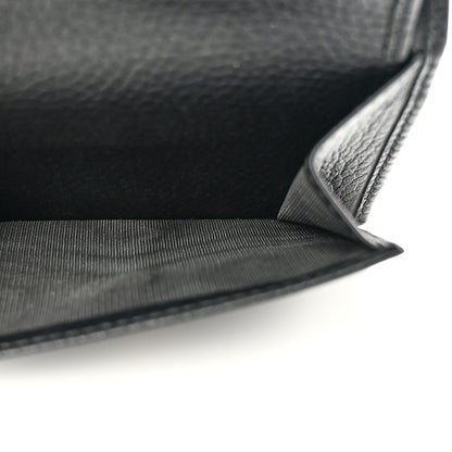 Gucci Pebbled Calfskin Soho Compact Flap Wallet Black 6 of 17