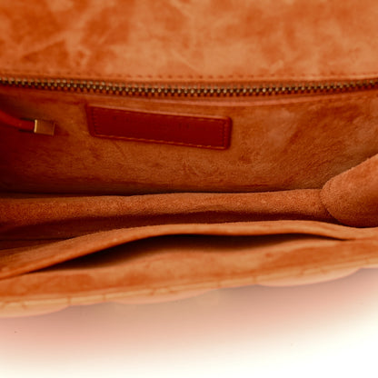 Christian Dior Lambskin Cannage Small Dioraddict Flap Bag Tan 5 of 10