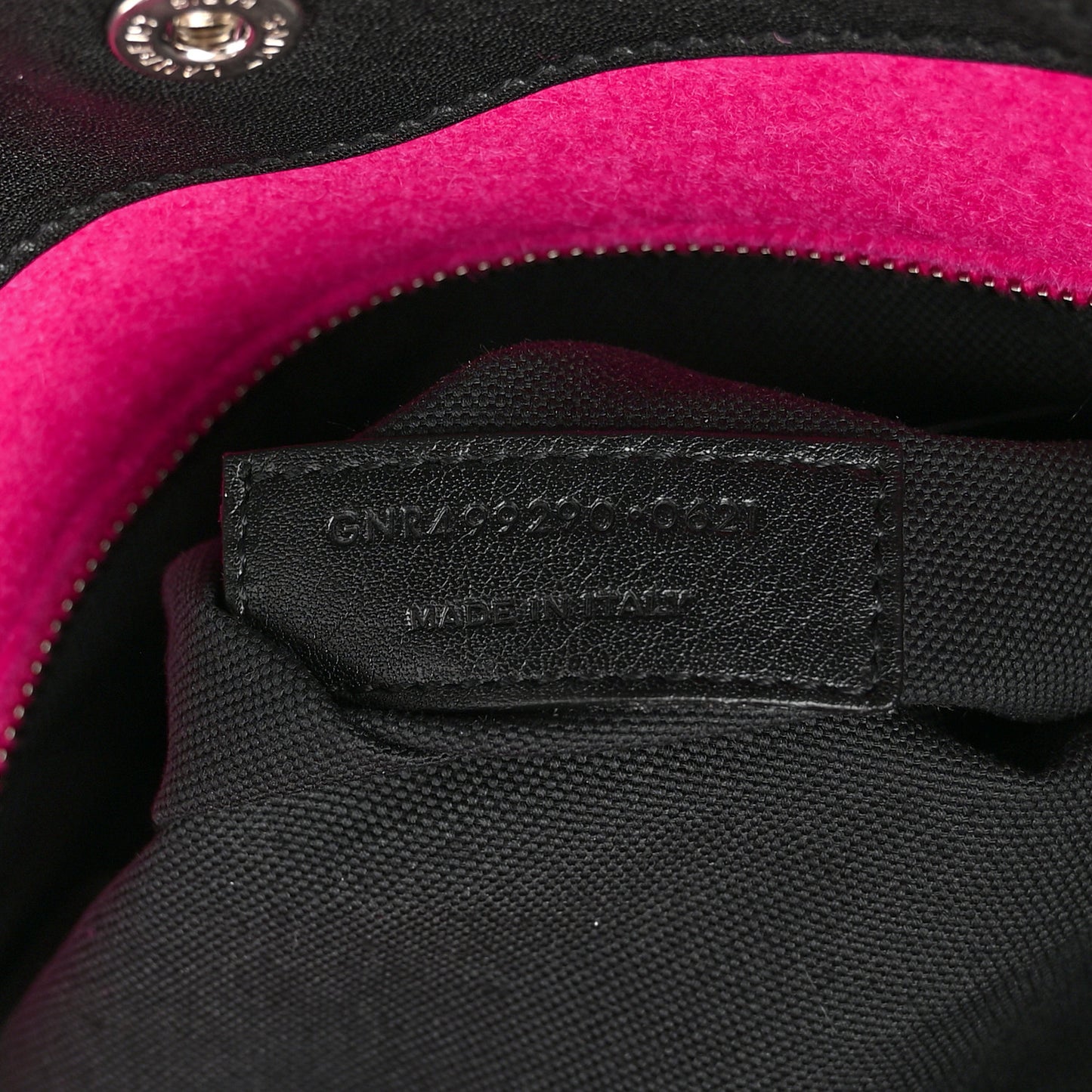 Wool Rive Gauche Tote Fuchsia