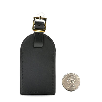 Louis Vuitton Calfskin Luggage Tag Black 3 of 4