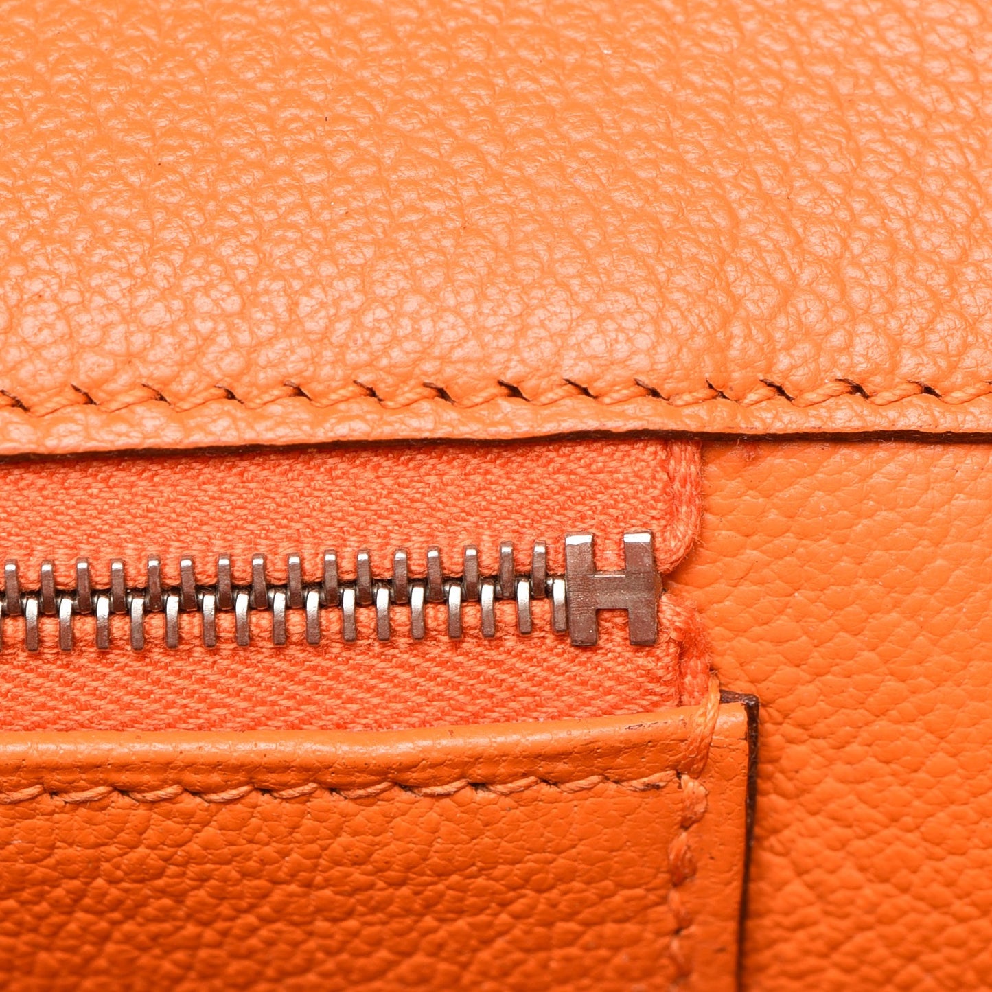 Epsom Birkin 35 Orange
