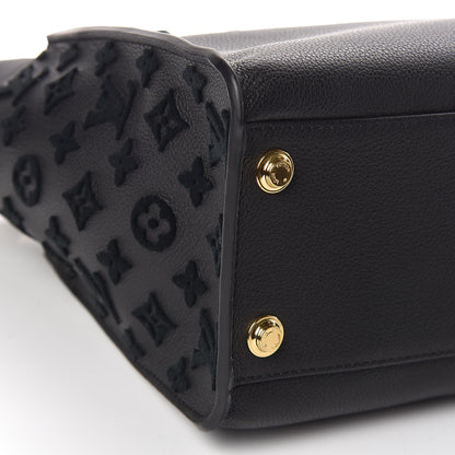 Louis Vuitton Calfskin Monogram Tufting On My Side Black 9 of 10