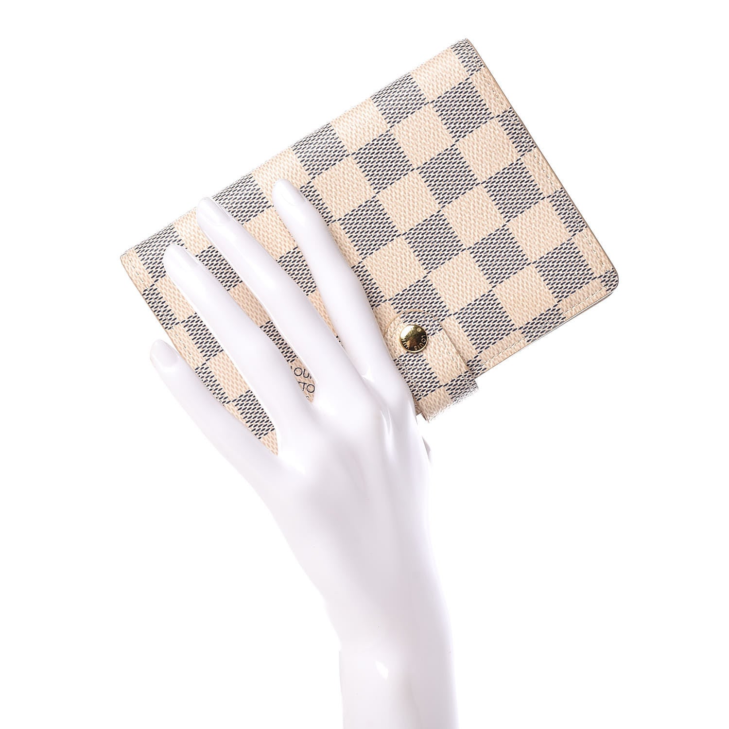 Louis Vuitton Damier Azur Small Ring Agenda Cover 2 of 7