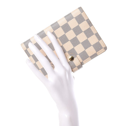 Louis Vuitton Damier Azur Small Ring Agenda Cover 2 of 7