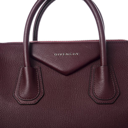 Givenchy Sugar Goatskin Medium Antigona Oxblood 8 of 8