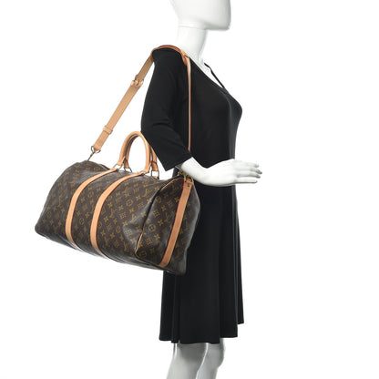 Louis Vuitton Monogram Keepall Bandouliere 45 2 of 14