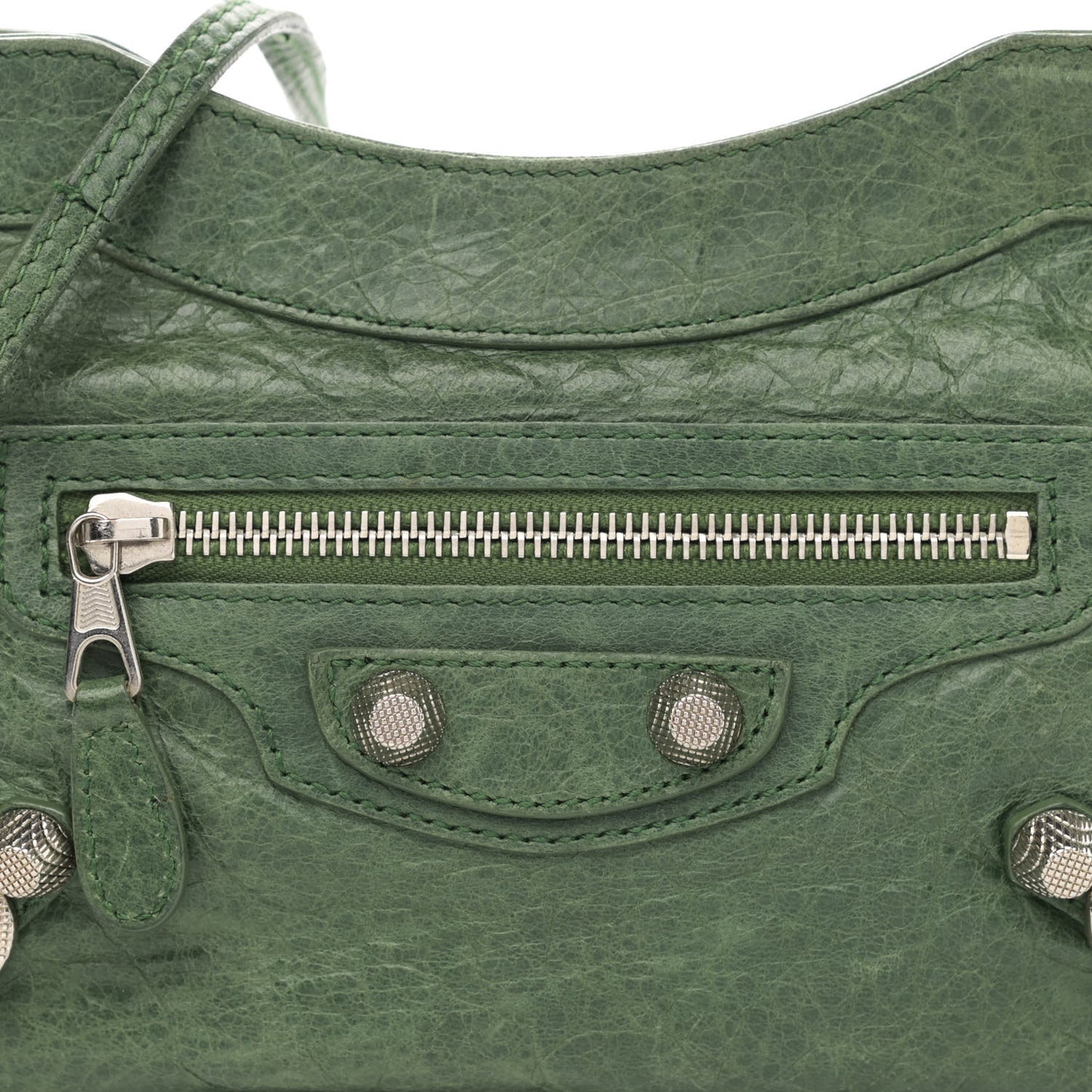 Agneau Giant 12 Silver Hardware Hip Cypress