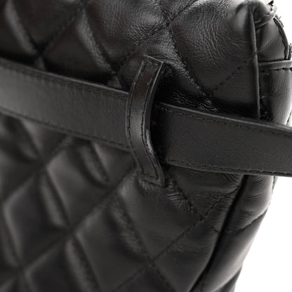Chanel Calfskin Quilted Waist Belt Bag Black 12 of 15