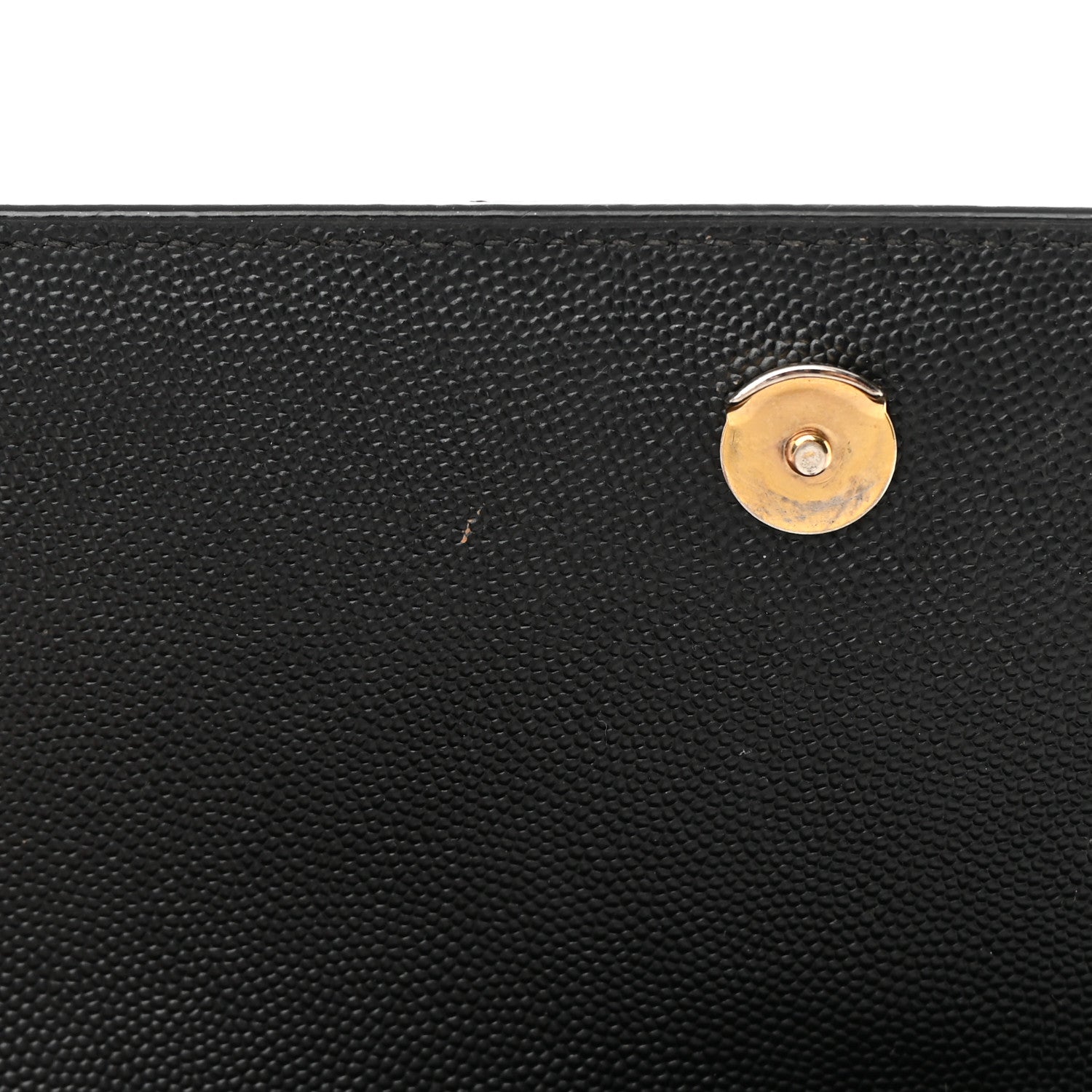 Saint Laurent Grain De Poudre Small Monogram Kate Satchel Black 14 of 14