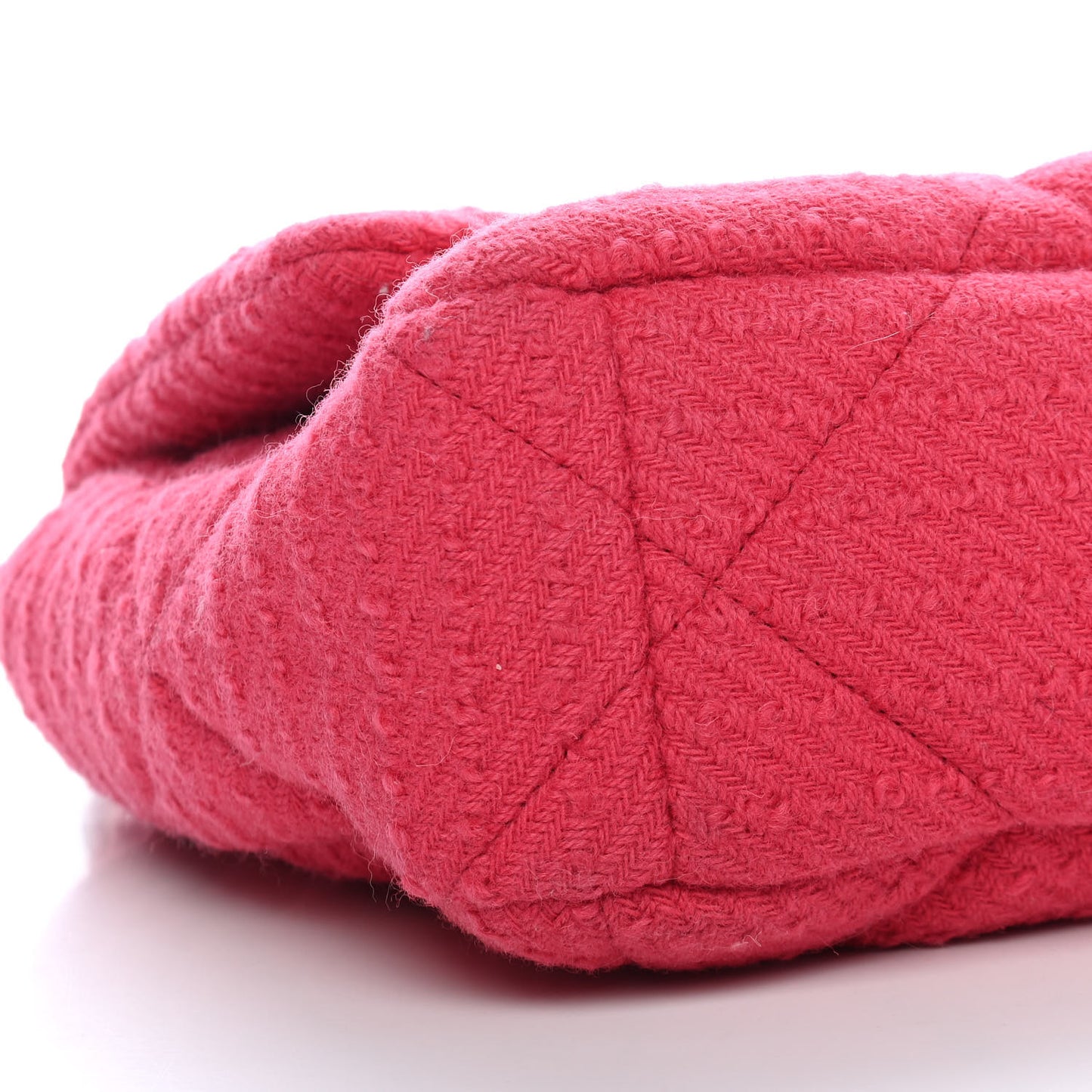 Tweed Quilted Large Chanel 19 Flap Pink