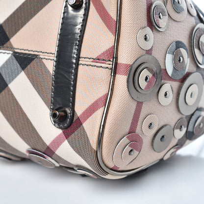 Burberry Supernova Check Embellished Bowler 14 of 19
