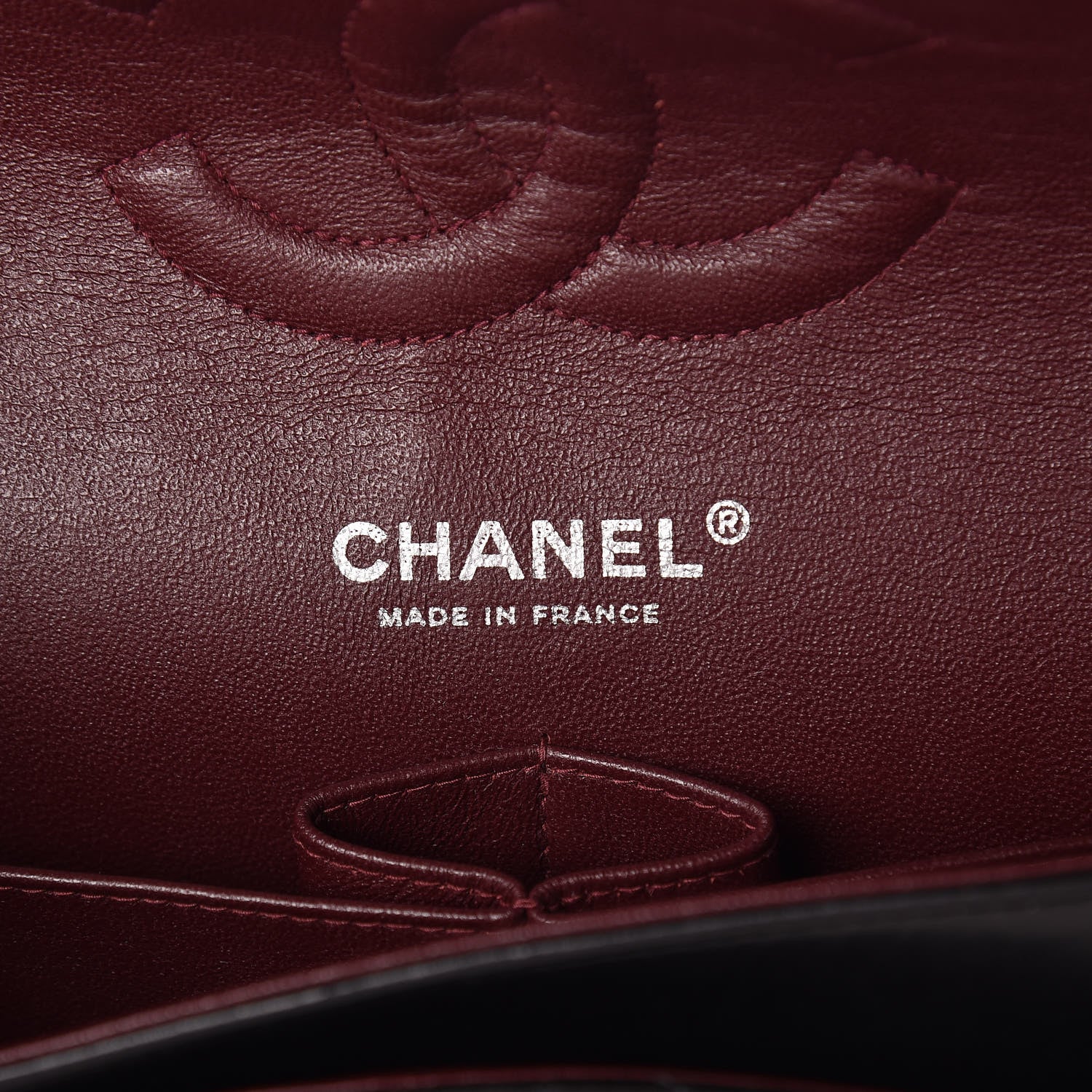 Chanel Lambskin Quilted Medium Double Flap Black 8 of 13