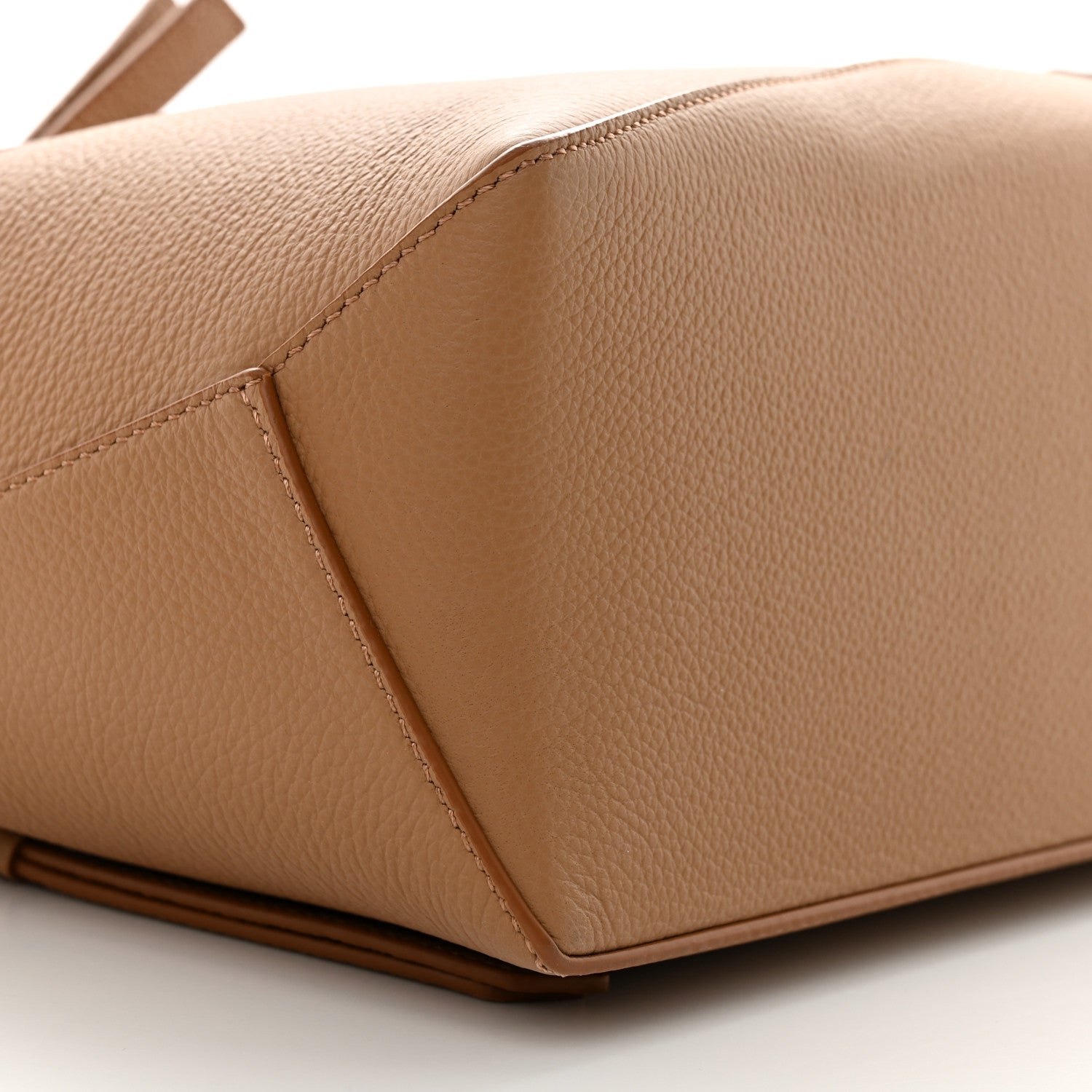 Loewe Grained Calfskin Small Puzzle Edge Bag Toffee 8 of 9