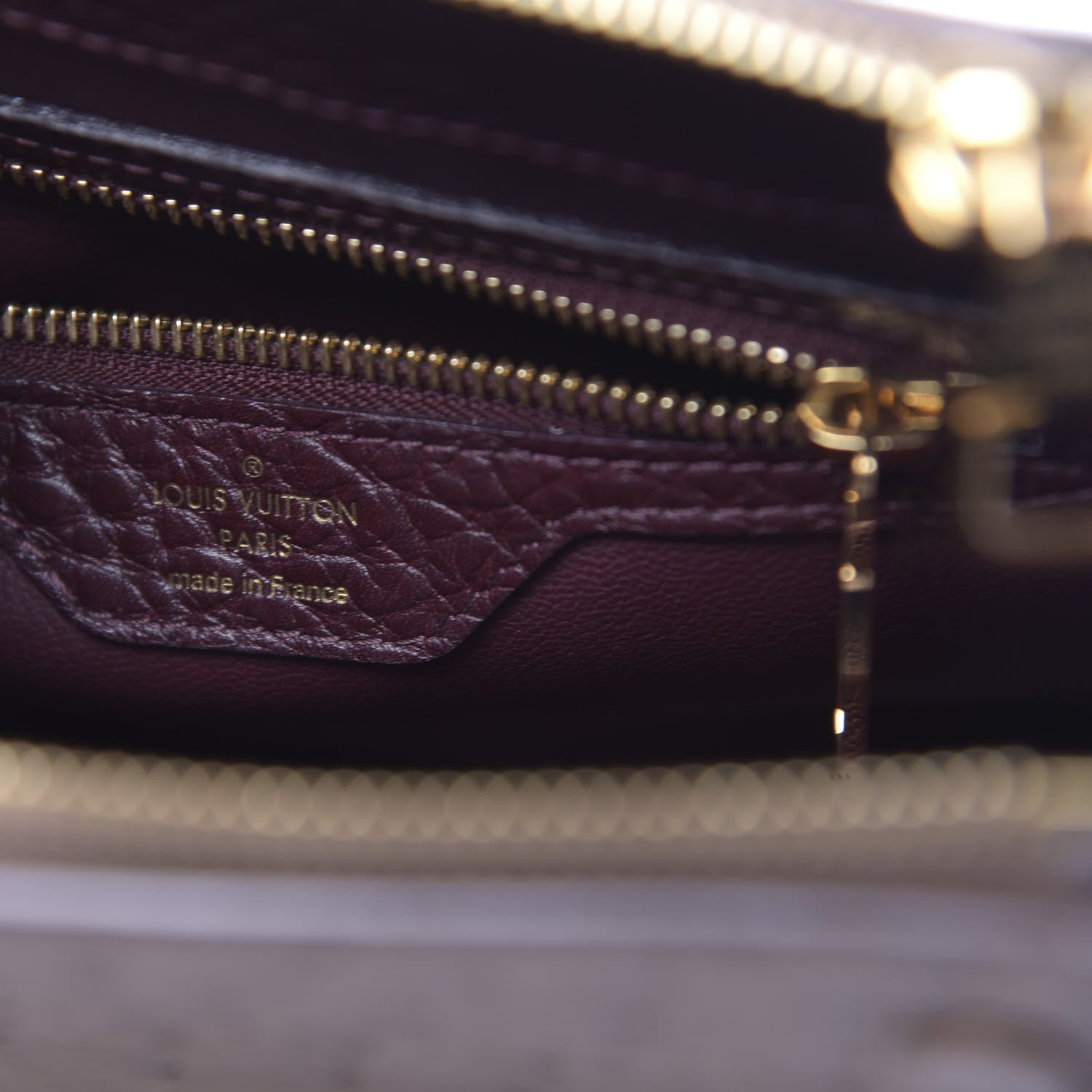 Louis Vuitton Ostrich Lizard Exotique Majestueux Shoulder Bag Bordeaux 6 of 9