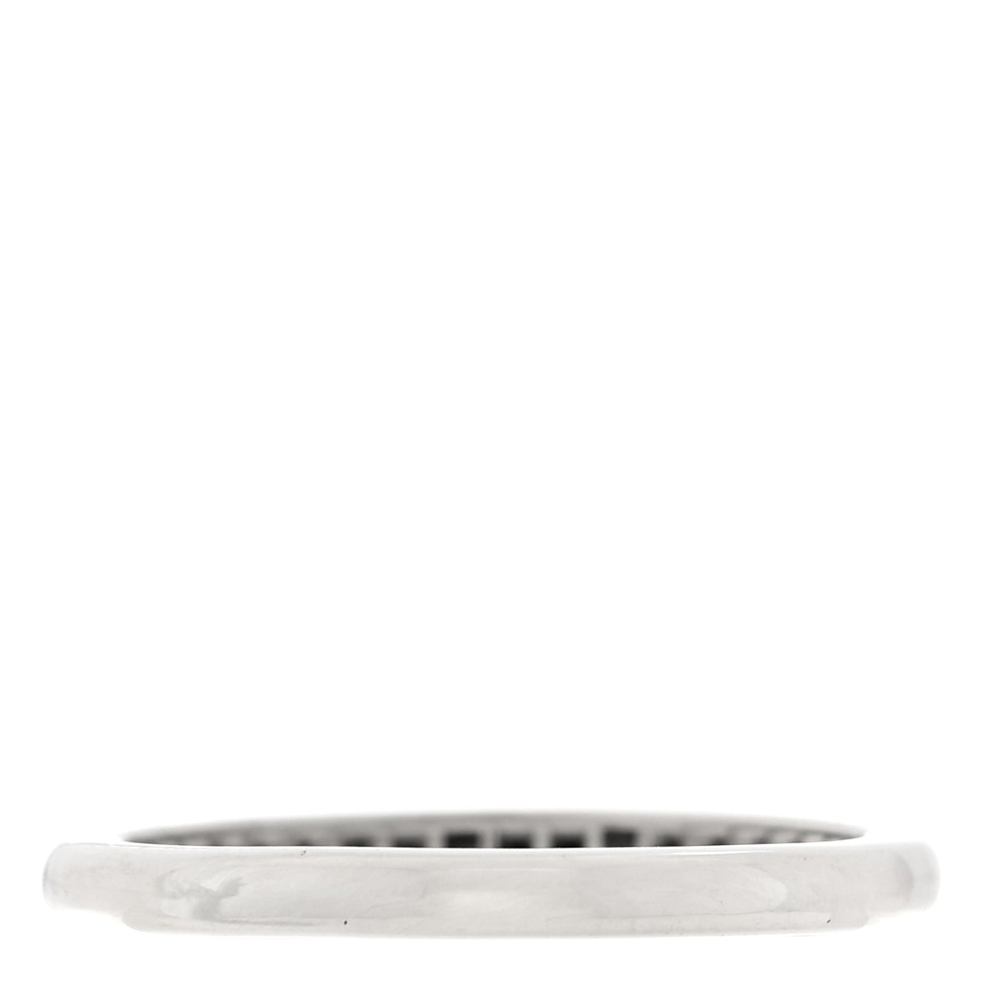 Platinum Diamond .17ctw Half Circle Soleste Band Ring 50 5.5
