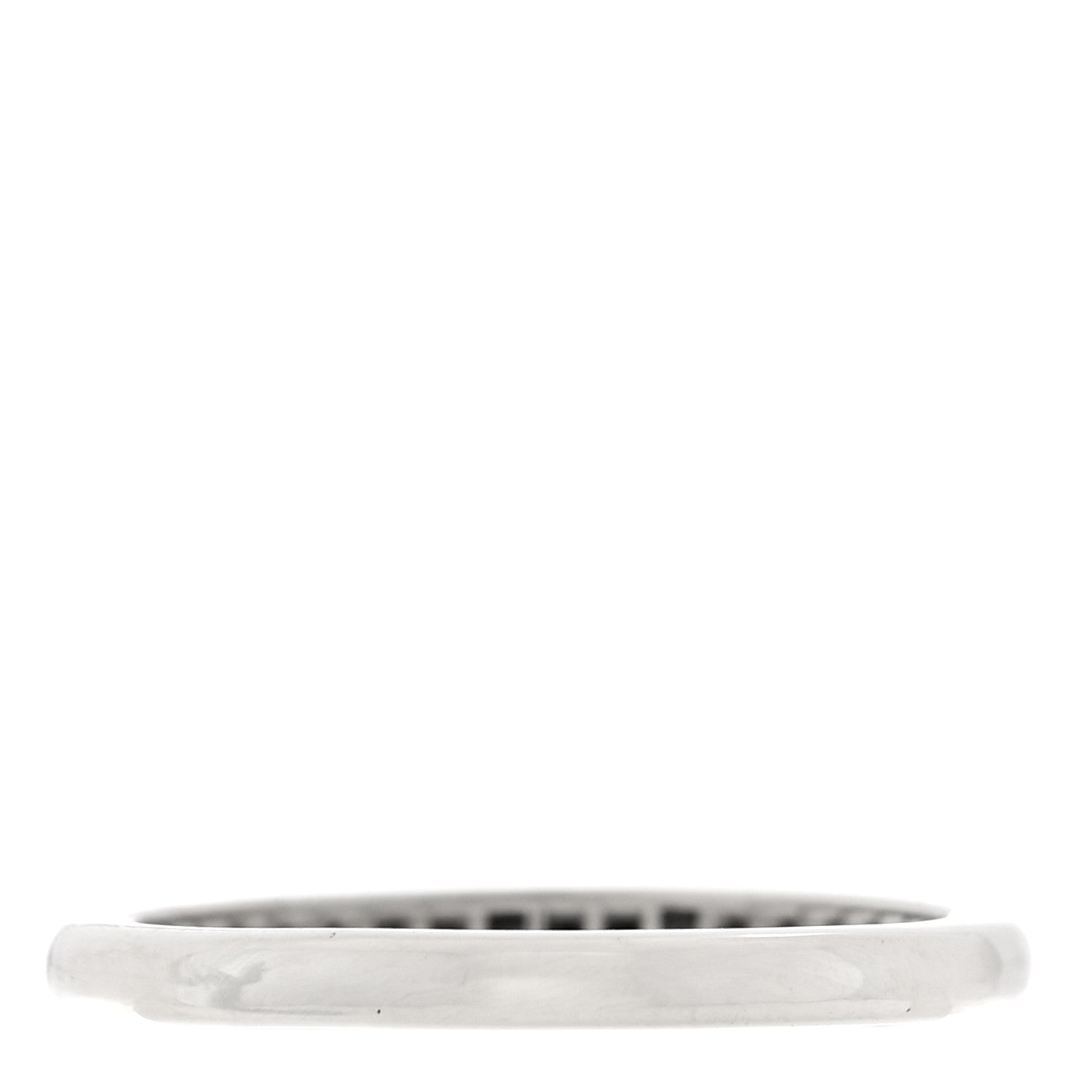 Tiffany Platinum Diamond .17ctw Half Circle Soleste Band Ring 50 5.5 3 of 4