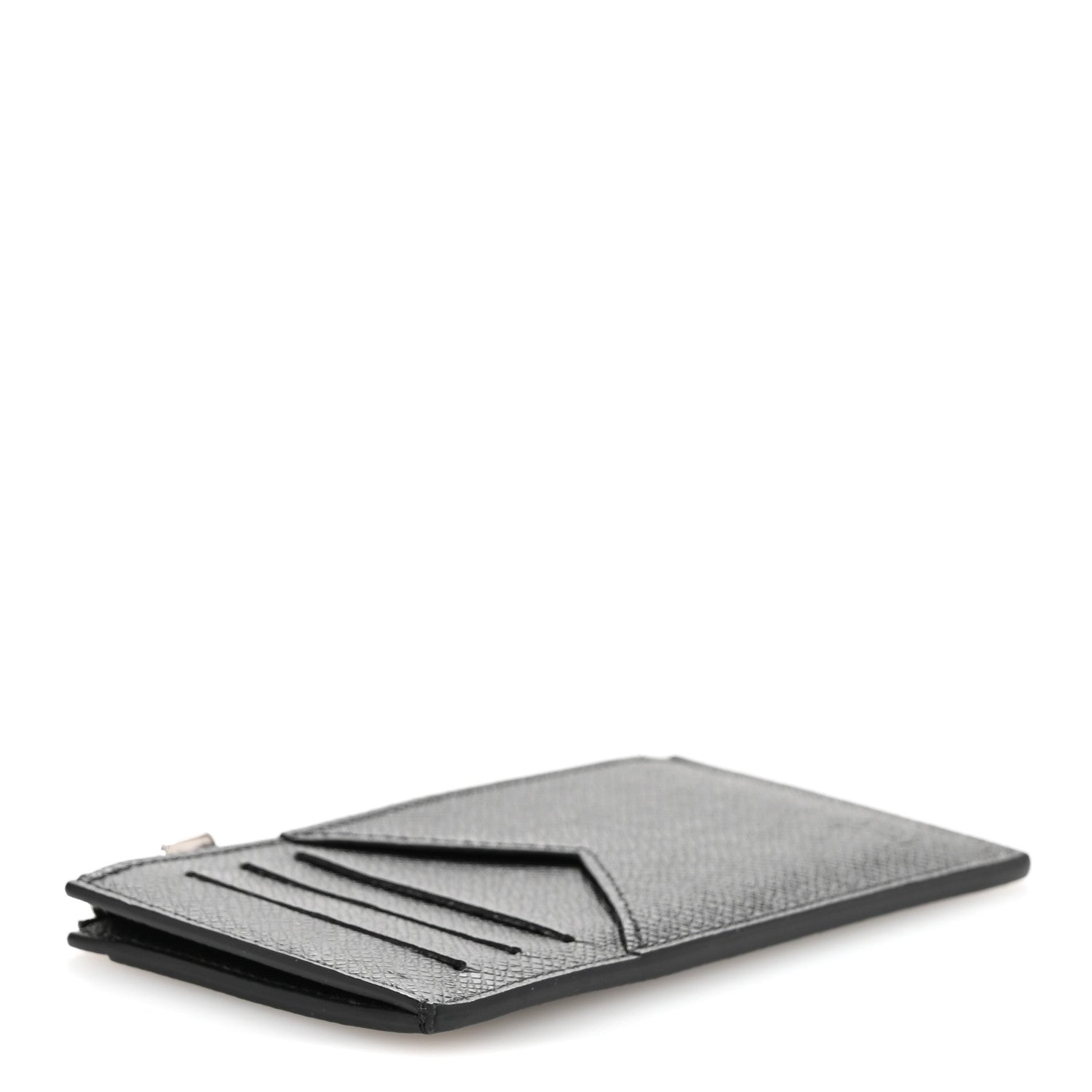 Louis Vuitton Taiga Coin Card Holder Black 4 of 8