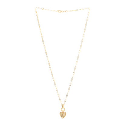 Foundrae 18K Yellow Gold Diamond Amate Crest Super Fine Clip Slide Pendant Necklace 3 of 6