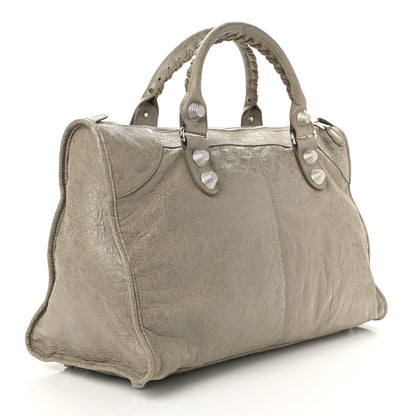 Balenciaga Agneau Giant 21 Silver Hardware Work Papyrus 2 of 11