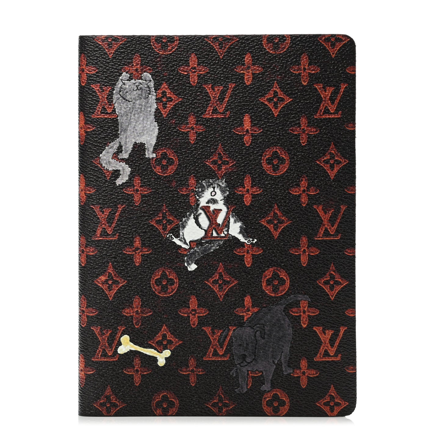 Catogram Clemence Notebook MM Marron