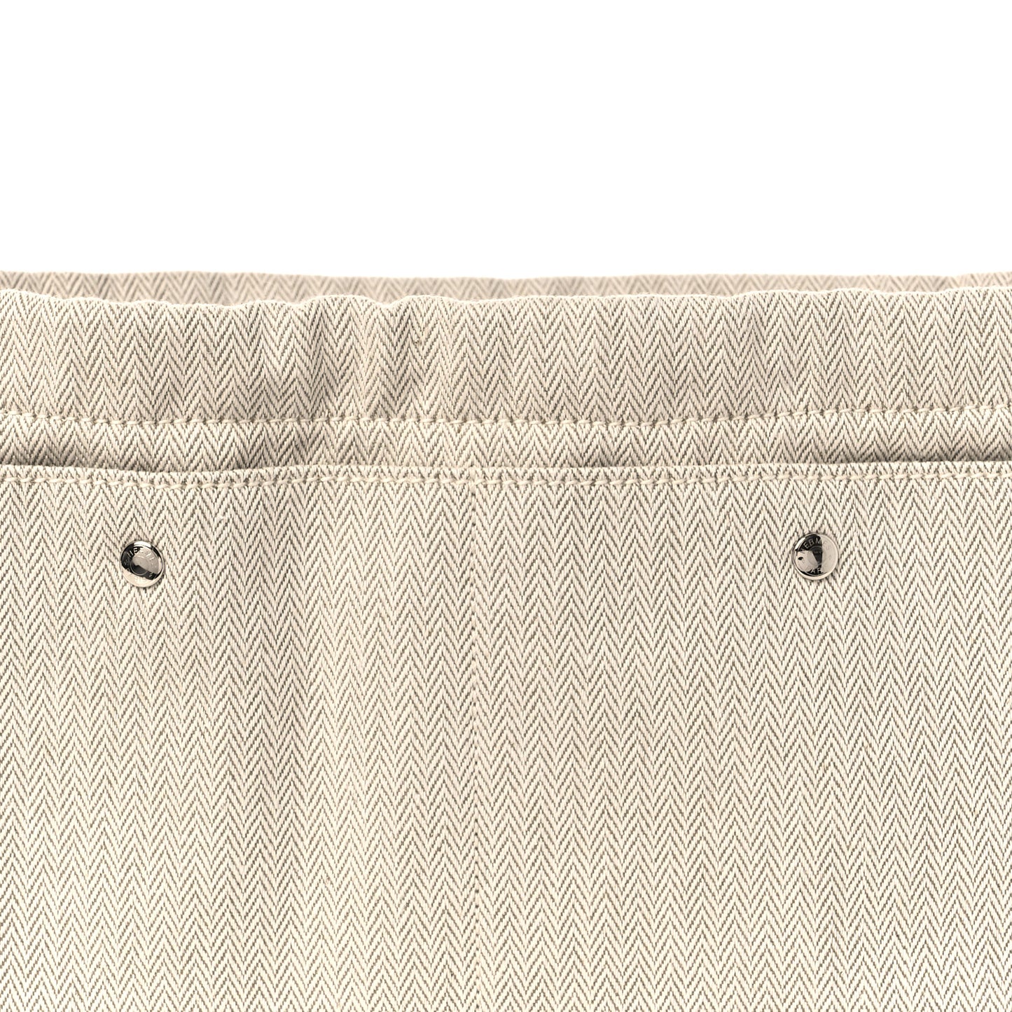 Canvas Barenia Fourbi 25 MM Pouch Naturel Fauve