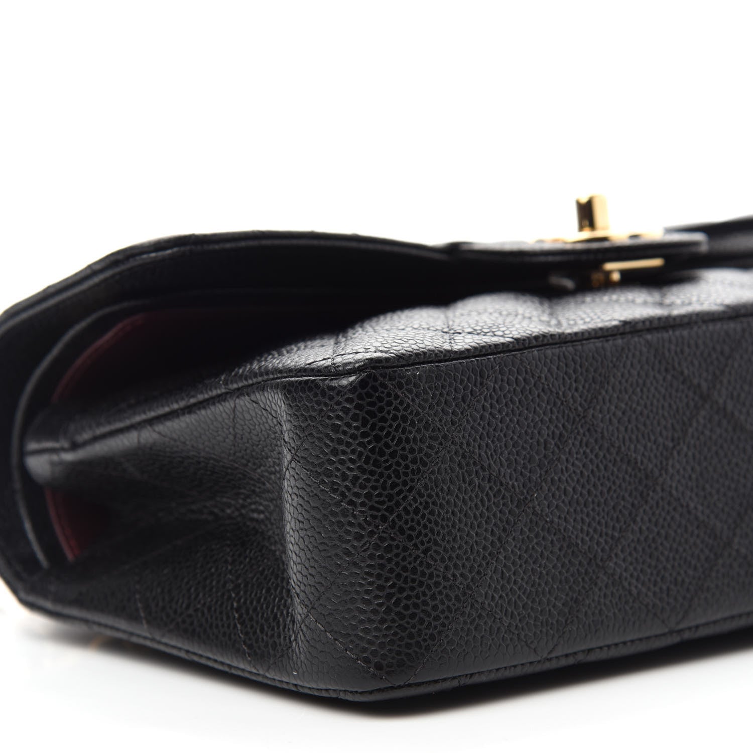Chanel Caviar Quilted Small Double Flap Black 8 of 10
