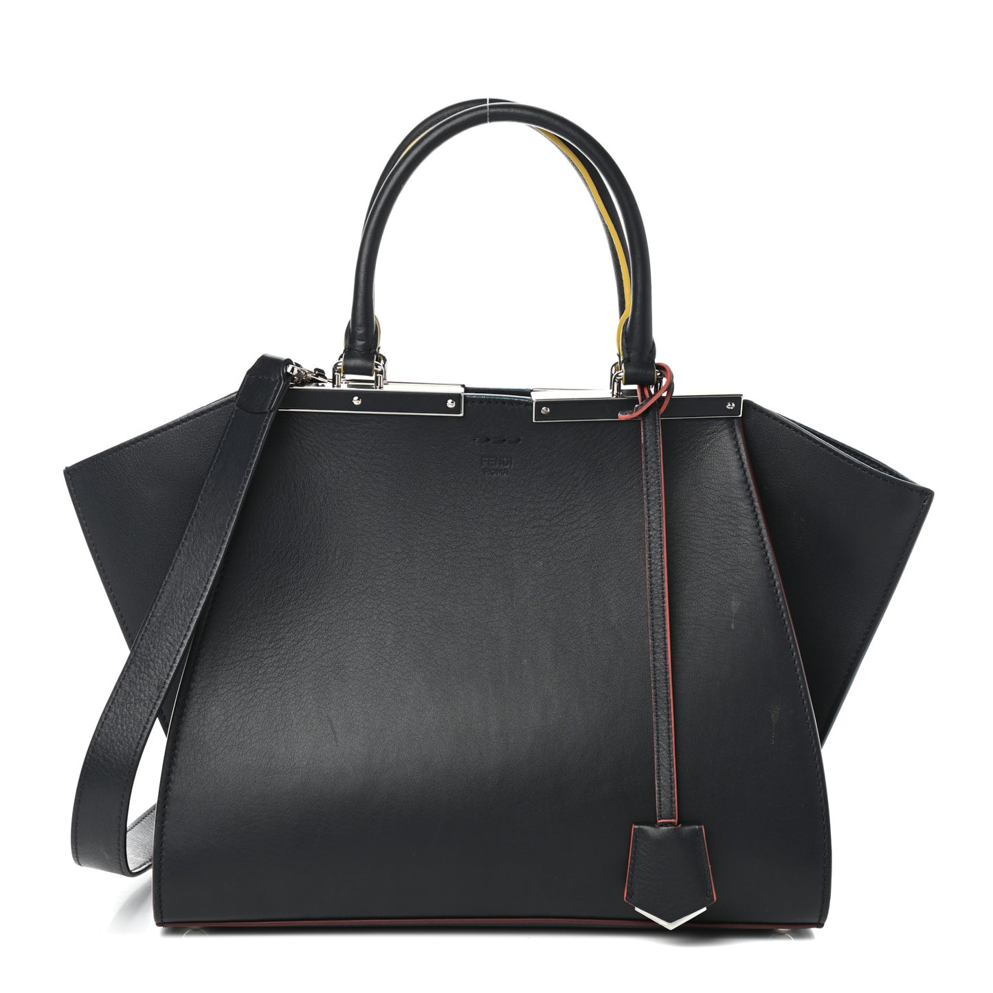 Vitello Dolce Century Petite 3Jours Tote Blue Notte