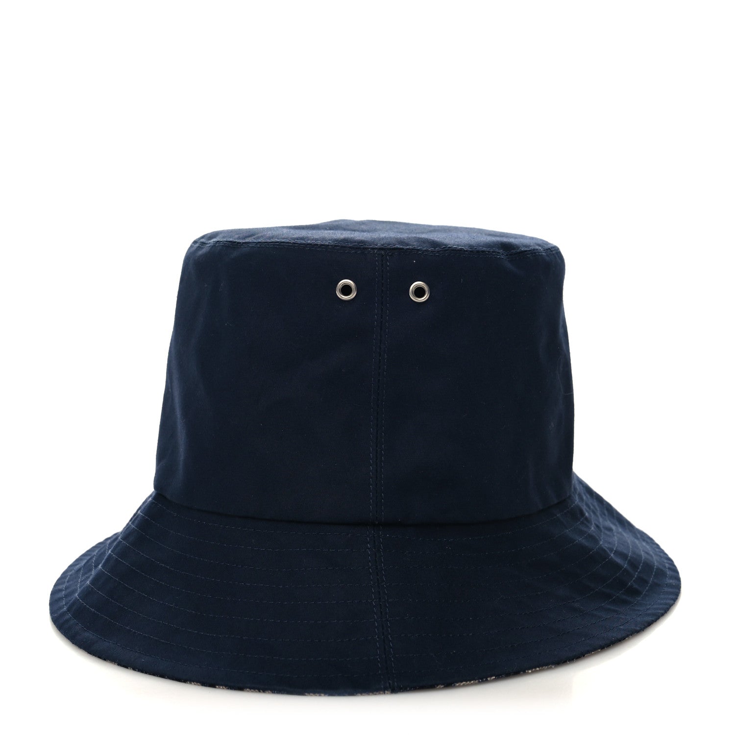 Christian Dior Oblique Reversible Teddy-D Brim Bucket Hat 57 Blue 3 of 12