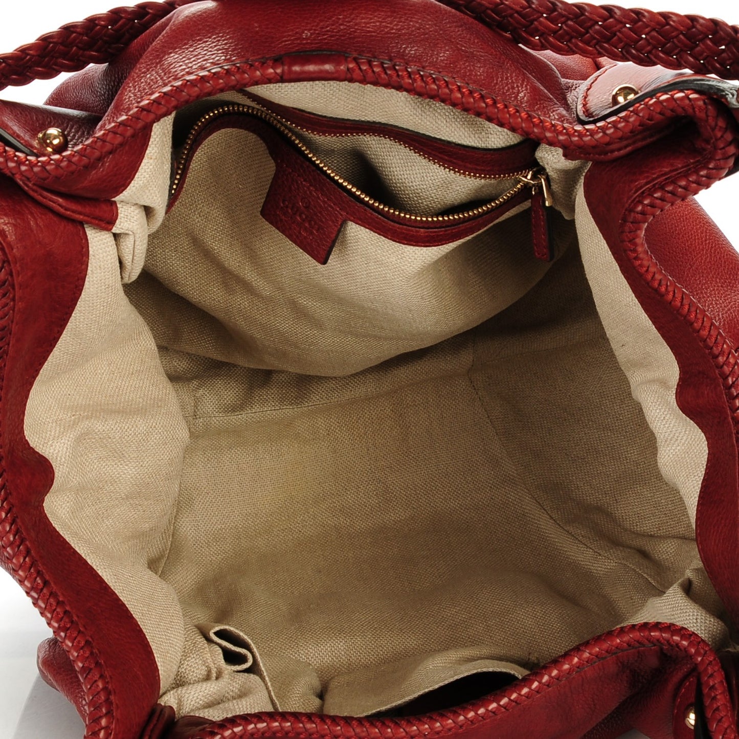 Pebbled Calfskin Medium Marrakech Shoulder Bag Red