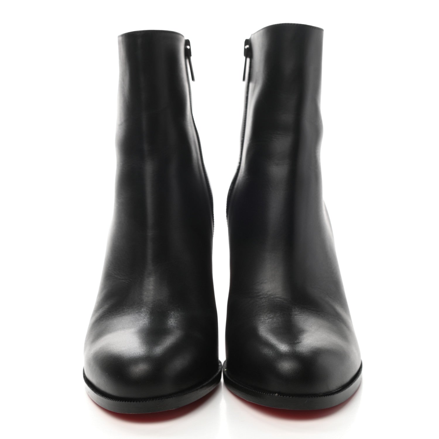 Christian Louboutin Calfskin Adox 85 Ankle Boots 40.5 Black 2 of 8