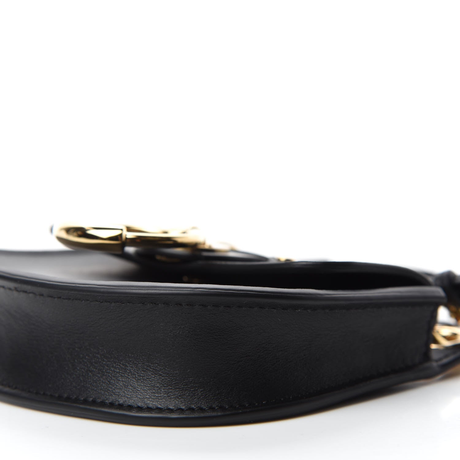 Chloe Shiny Calfskin Tess Mini Crossbody Bag Black 7 of 9