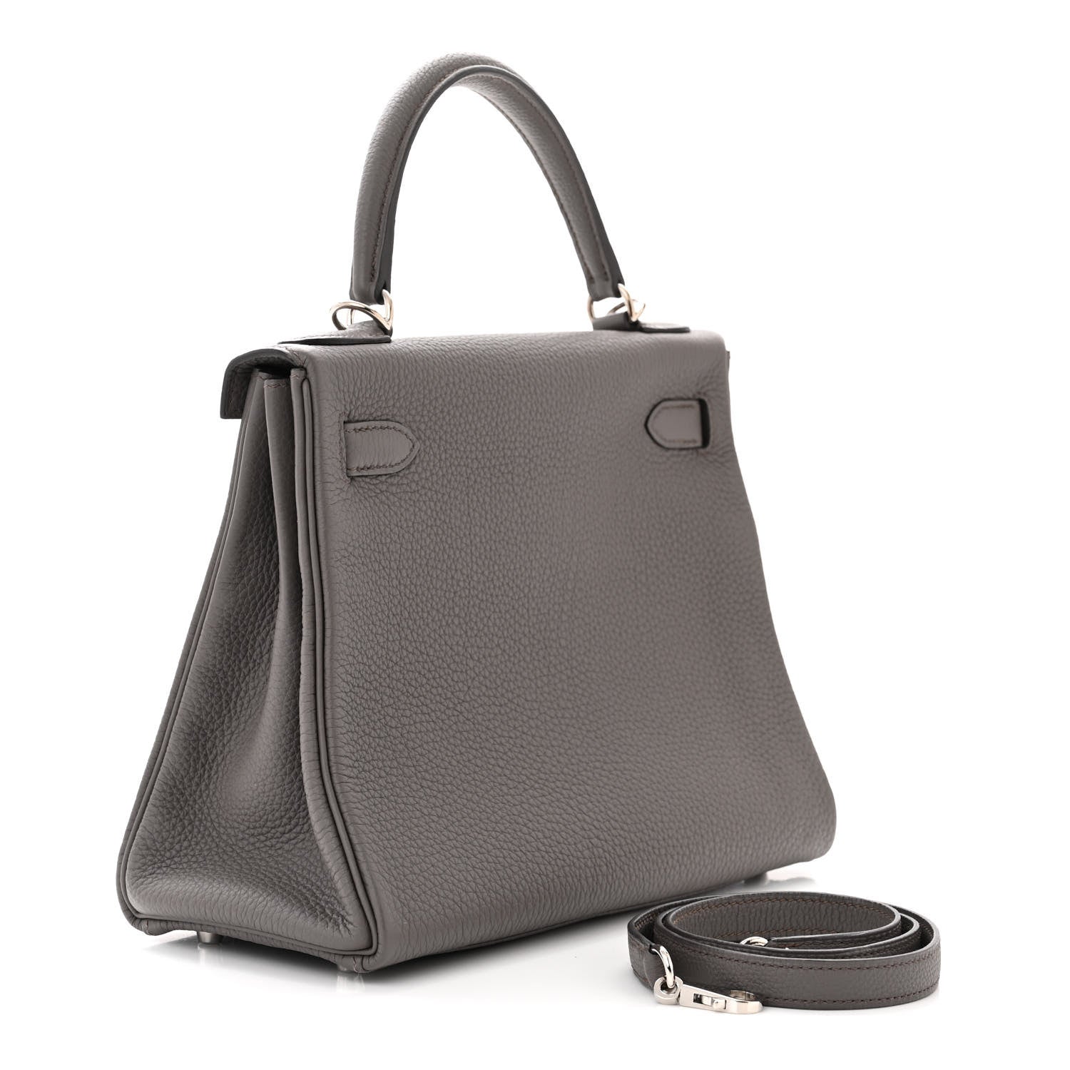 Hermes Togo Kelly Retourne 28 Etain 2 of 14