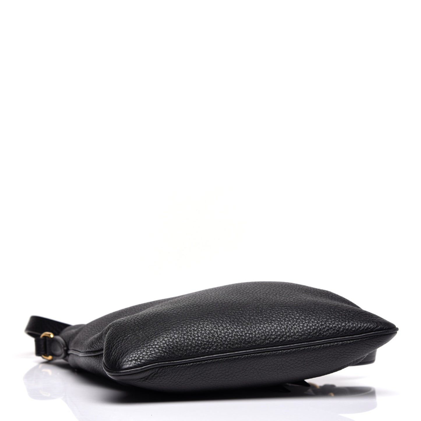 Vitello Daino Crossbody Bag Black
