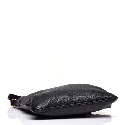 Prada Vitello Daino Crossbody Bag Black 4 of 10
