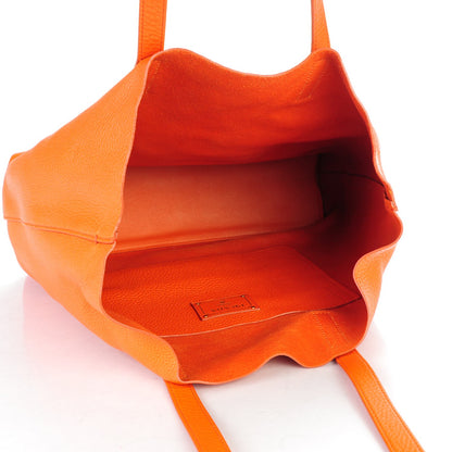 Prada Vitello Daino Tote Papaya 5 of 8