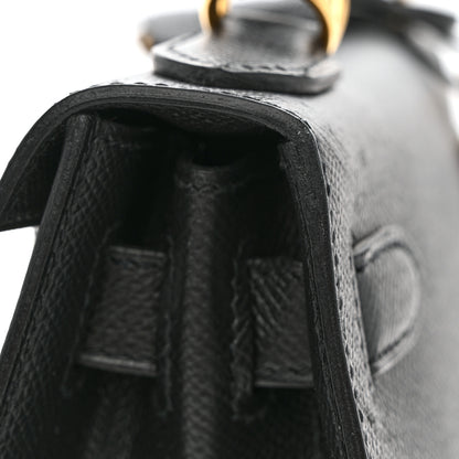 Hermes Epsom Kelly Sellier 28 Black 13 of 15